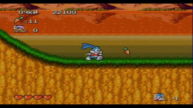 Tiny toon adventure -первый босс смотреть онлайн