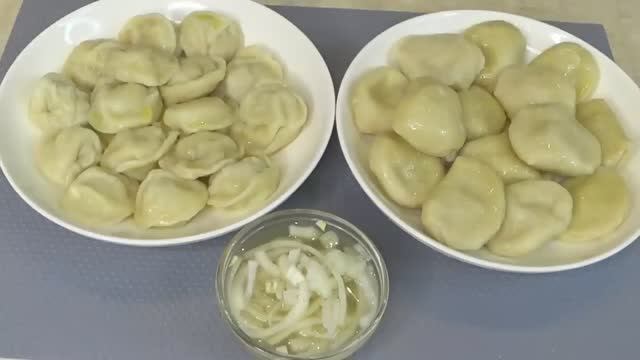 Идеальное тесто для Пельменей! Два варианта быстрого приготовления без лепки, и добавления муки! смотреть онлайн