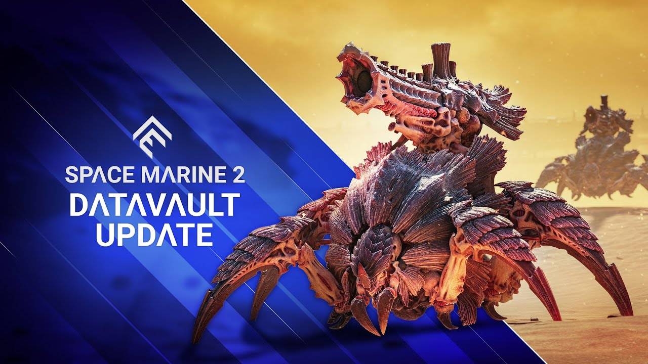 Warhammer 40,000：Space Marine 2 Official Datavault Update Trailer. Трейлер апдейта. смотреть онлайн
