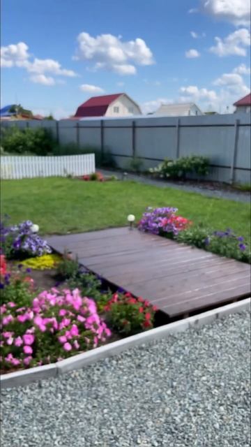 Мостик в саду! Видео уже на канале! смотреть онлайн