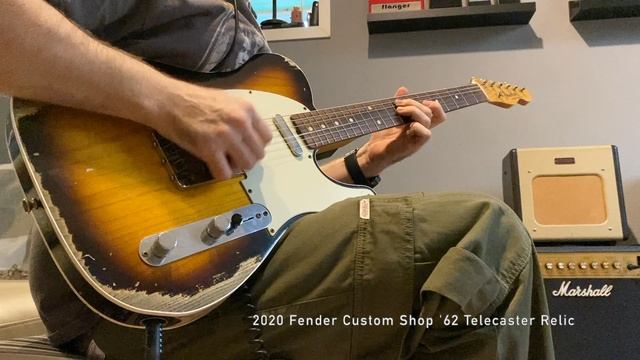 2020 Fender Custom Shop '62 Telecaster Relic смотреть онлайн