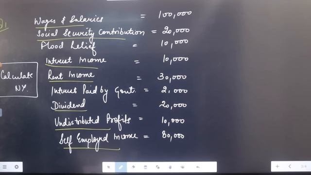 NATIONAL INCOME | USING INCOME METHOD | NUMERICALS | PART 3 смотреть онлайн