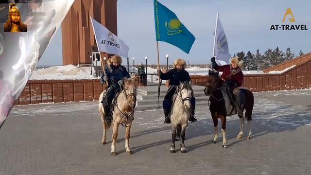 AT-TRAVEL.KZ Нияз би-Қабанбай батыр кесенелері салт атты сапар 16.01.21 ж. смотреть онлайн