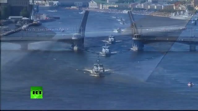 Парад в честь дня ВМФ в Петербурге 2018 смотреть онлайн