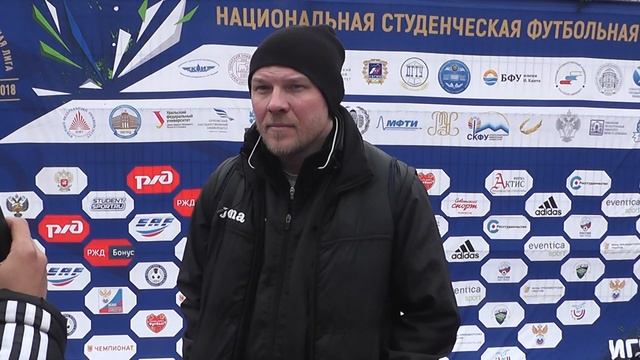 Главный тренер ПГНИУ Юрий Костюнин после матча ПГНИУ - КБГУ (0:4) смотреть онлайн