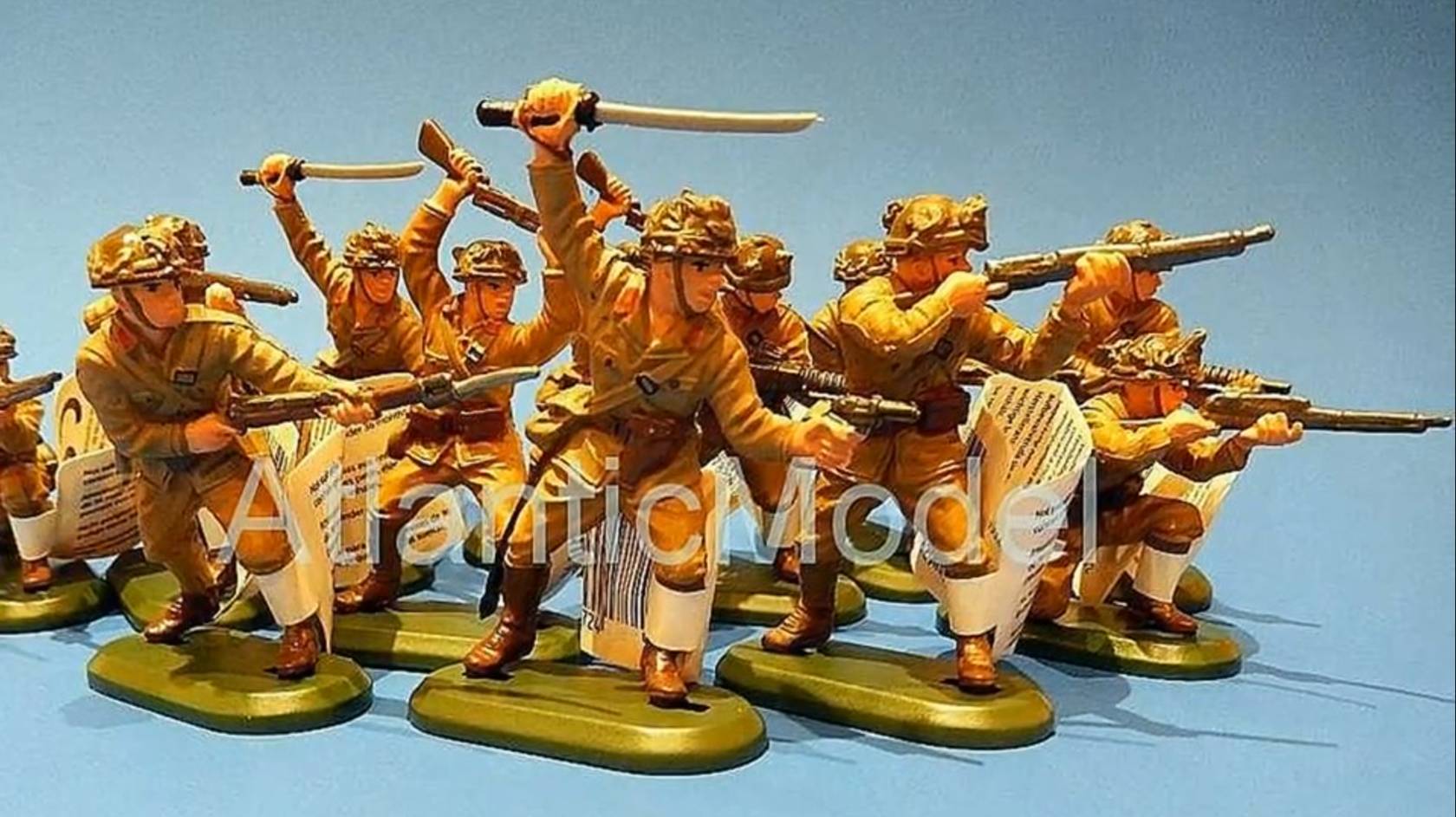 солдатики Britains Японская пехота набор 6 фигур 6 поз смотреть онлайн