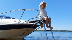 Платформа носовая с нижним телескопическим трапом  - boatinox.ru