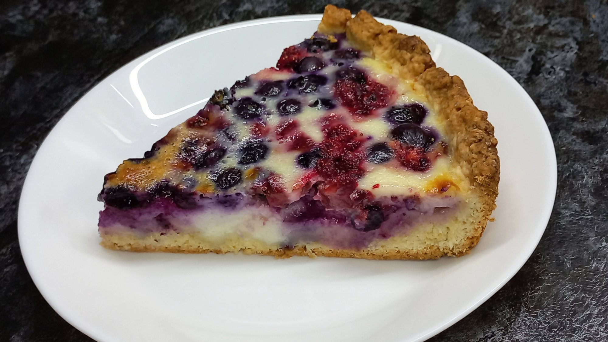 Пирог заливной с ягодами на песочном тесте к чаю смотреть онлайн