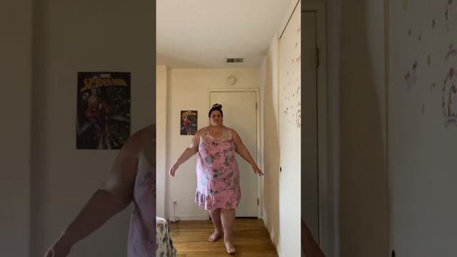 Try on plus size pink floral nightgown and nose blowing смотреть онлайн