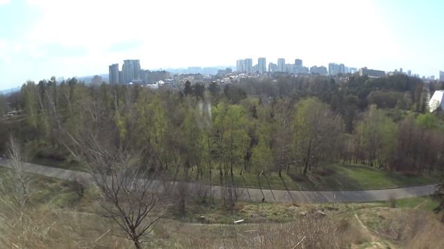 Cyclist's diary. Красивая панорама Киева с высшей точки Ботанического сада им. Глушко смотреть онлайн