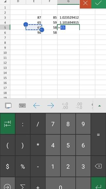 Ms Excel// Divide formula (excel) short video смотреть онлайн