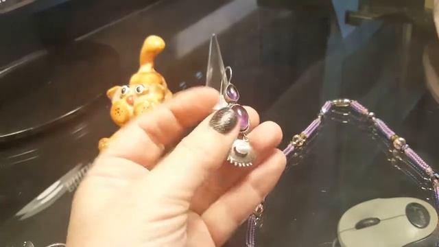 8.Мои аметистовые украшения . Я и Галя . смотреть онлайн