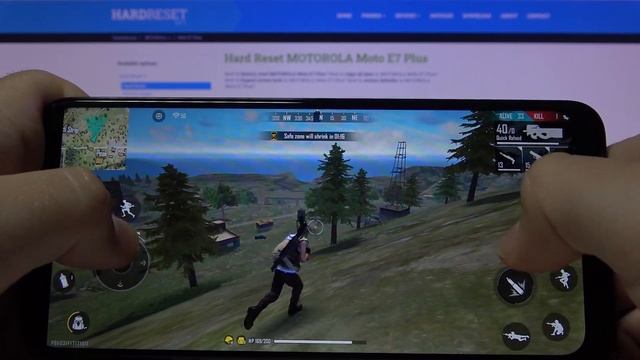 Garena Free Fire Gameplay on Motorola Moto E7 Plus – Gaming Quality Review смотреть онлайн
