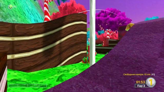 Golf With Your Friends. Карта №10, "Сладкая страна" | Космонавт Play