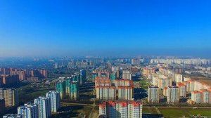 Краснодар с высоты птичьего полета ⁄ день ночь ⁄ Krasnodar city