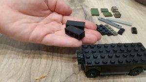 как сделать военный Хаммер из lego за 5 минут