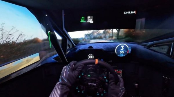 CRAZY POWER SLIDING FUN! EA WRC | Moza R12 | Triple Screen | 4K