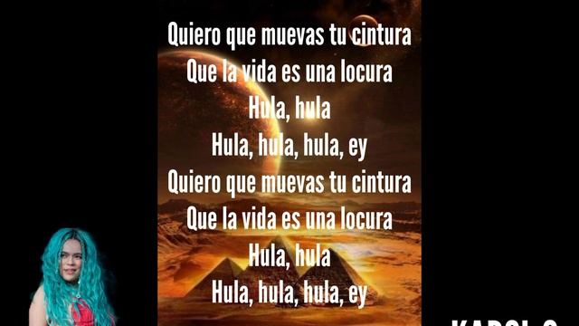 ULA ULA - KAROL G (Video Lyric) смотреть онлайн