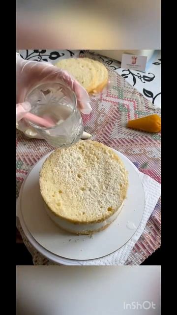 Сборка торта „Манго-маракуйя “💛🧡💛 смотреть онлайн