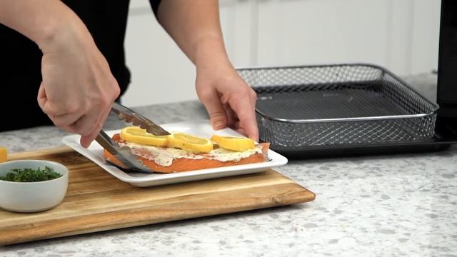 IRIS USA Recipe | Air Fryer Lemon Butter Salmon смотреть онлайн