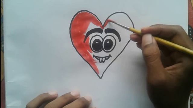 how to draw a cartoon heart смотреть онлайн