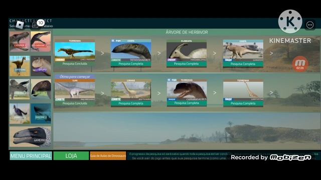 Atualização do Dinosaur World Mobile, Roblox (Remodelo do Tethyshadros) смотреть онлайн