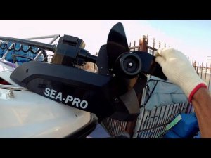 Установка якоря с GPS навигатором