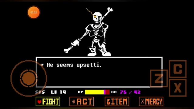 Довёл Папайруса до слёз!(Disbelief papyrus fight) смотреть онлайн