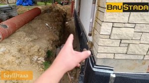 ПЕРЕДЕЛКА: дренаж вокруг дома часть 2