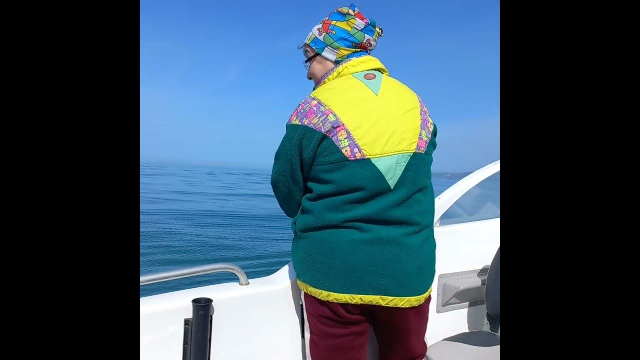 Рыбалка на Черном море: удивительный улов ставрид, прекрасный вид на горы и теплый солнечный день смотреть онлайн