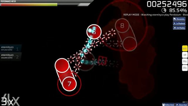 Learning Osu! Pendulum Blood Sugar Insane смотреть онлайн