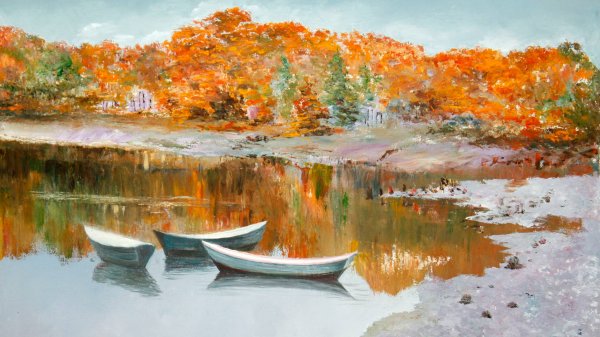 What is Autumn in Paintings by Russian Artists