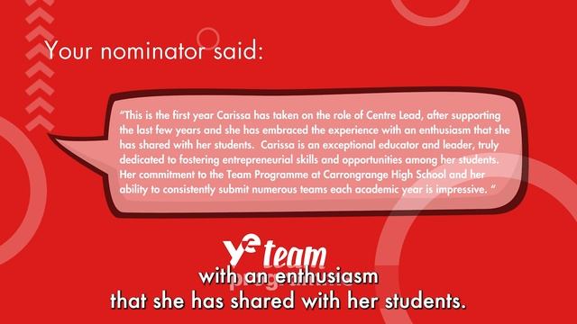 Team Programme Awards 2024