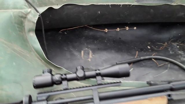 Охота на утку с пневматикой (видео 1)