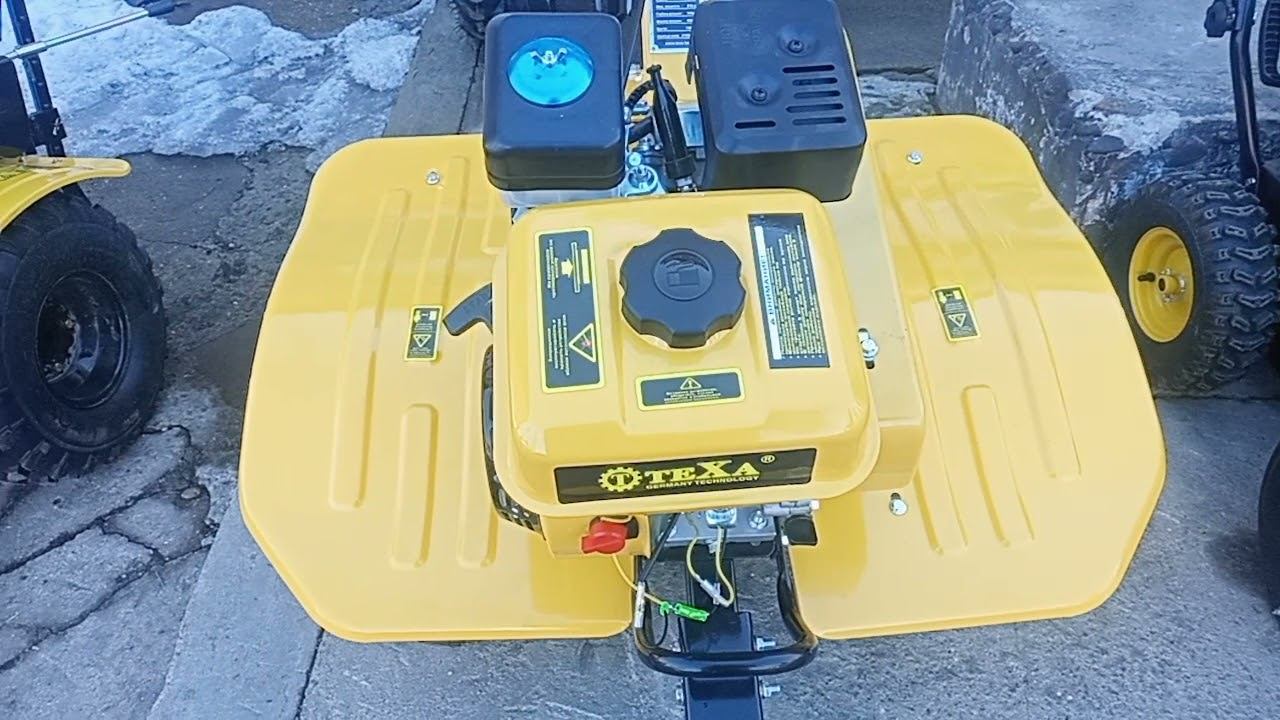 Самый дешёвый и мощный мотоблок TeXa смотреть онлайн