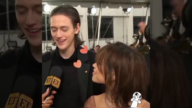 Jenna Ortega Percy Hynes moments at the g0ld3n 🌎🏆 смотреть онлайн