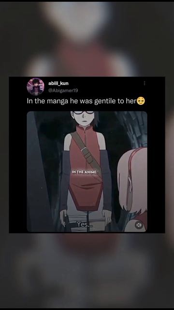 he was gentile to her in manga#anime #sasuke #sakura #manga #shorts #fyp #viral смотреть онлайн