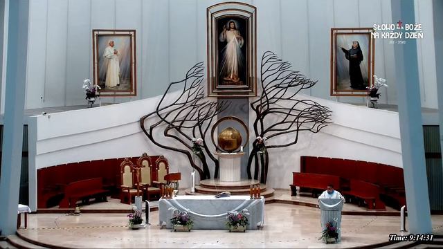 Na żywo - 9:00 - Msza św. - Sanktuarium Bożego Miłosierdzia Kraków - Łagiewniki смотреть онлайн