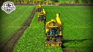 Мощные комбайны ROPA EURO-TIGER V8 - Красивая уборка сахарной свеклы!