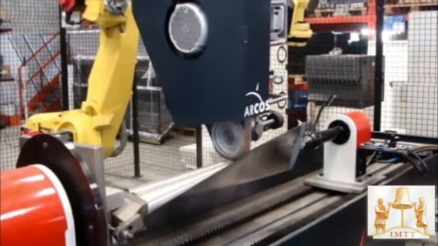 Роботизированный комплекс для шлифования лопаток энергетических турбин смотреть онлайн