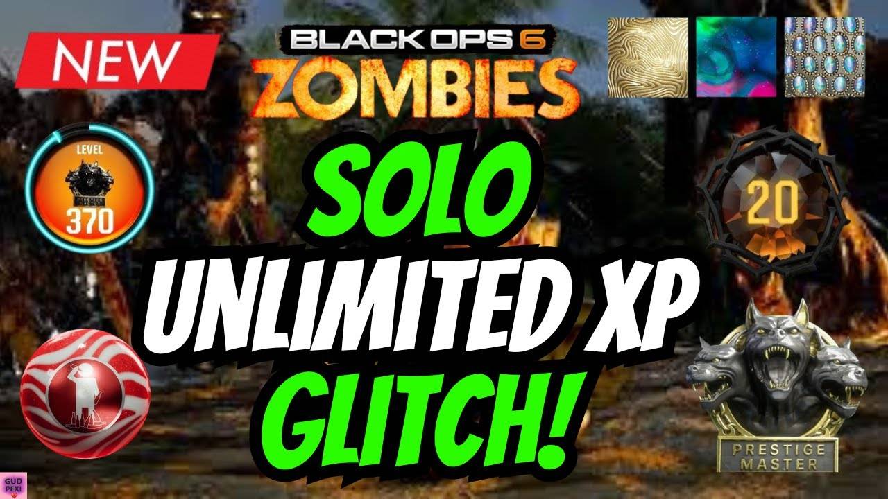 🧟 АФК Фарм в Зомби BO6! Этот соло глитч позволяет тебе фармить опыт и камуфляжи! BlackOps6 Zombies