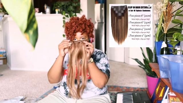 Blonde clip ins from Amazon 4/27/4 смотреть онлайн