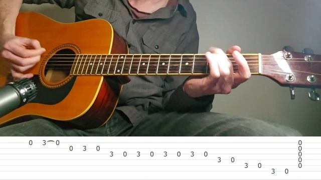 Блюз открытый строй DADDAD + Табы смотреть онлайн