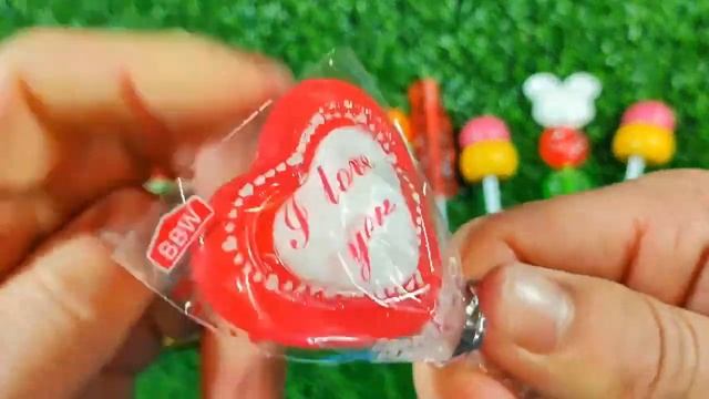 ASMR MUKBANG Watermelon Desserts Cutting Rainbow. Lollipo Cutting Rainbow.Gummy Candy #satisfying смотреть онлайн