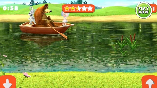 Masha and the Bear Kids Games Android Gameplay смотреть онлайн