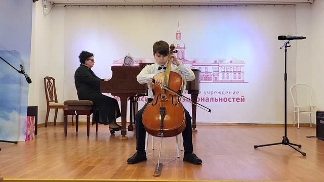 А.Нёльк_Концертино D-dur. Исполняет Всеволод Слуцкий, 10 лет, г.Донецк. смотреть онлайн