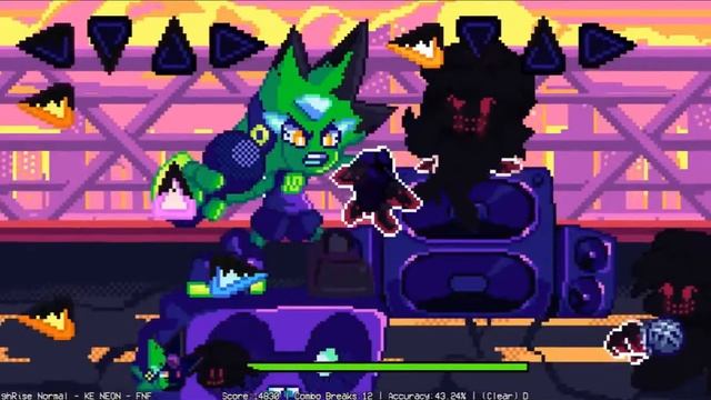 [FANMADE] Evil neon vs evil boyfriend. Friday Night funkin corruption смотреть онлайн