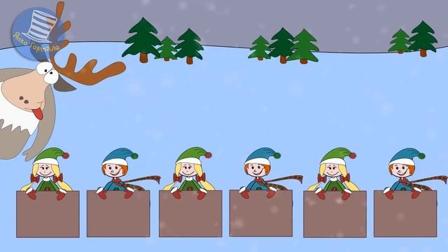 🎅 Сніжко. Дитяча пісенька українською про зиму, оленя і діда Хуртія смотреть онлайн