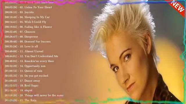 Roxette Greatest Hits - Best Songs Roxette Hd