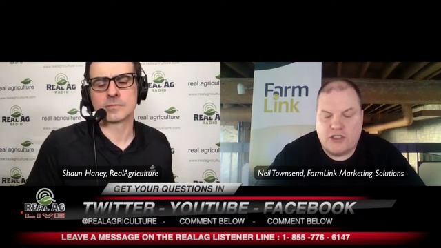 RealAg LIVE With Neil Townsend Of FarmLink Marketing Solutions For A Market Update